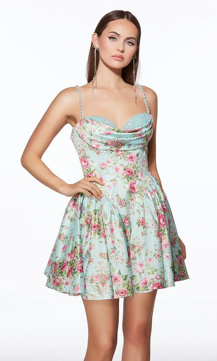 Alyce Paris Homecoming Dress 30042 sold by Terry costa product image thumbnail 3