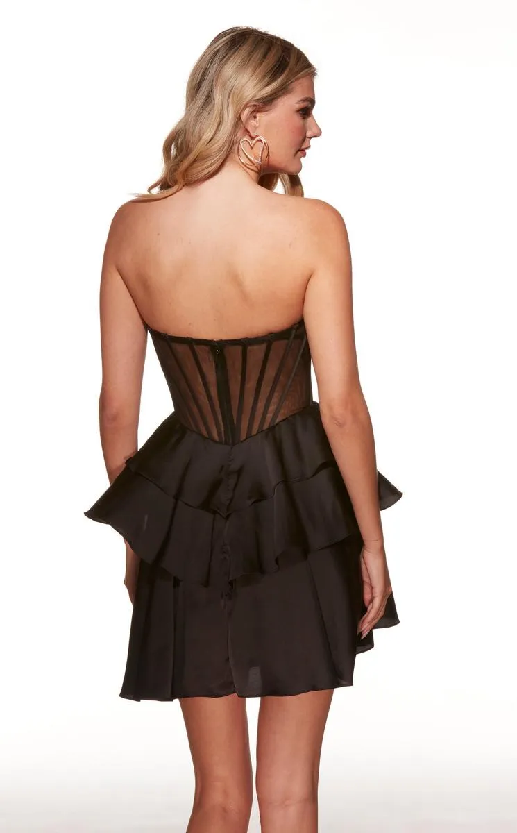 Alyce Paris Homecoming Dress 30084 sold by Terry costa product image thumbnail 4