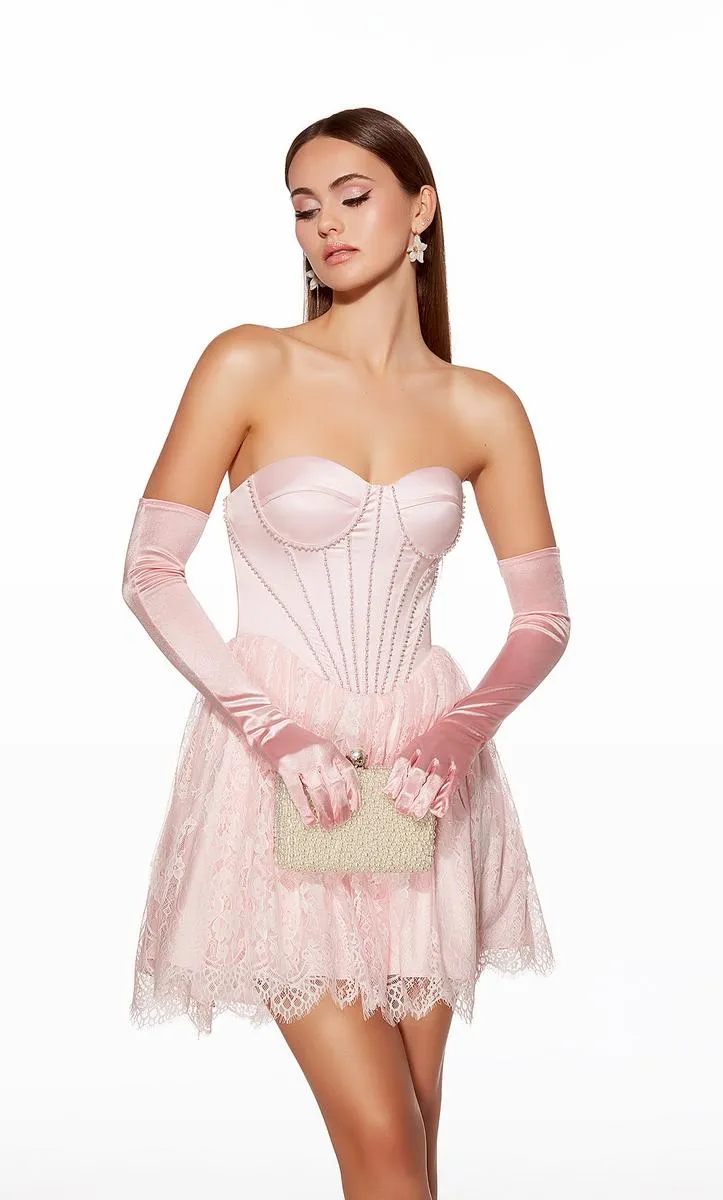 Alyce Paris Homecoming Dress 30011 sold by Terry costa product image thumbnail 3