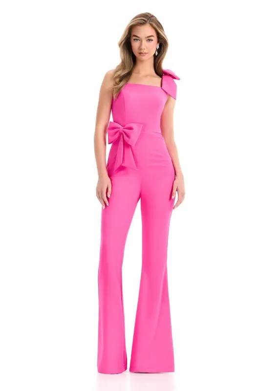 ASHLEYlauren Bow Jumpsuit 12052 sold by Terry costa