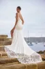Sophia Tolli "Tyra" Sheath Lace Corset Bridal Gown sold by Terry costa
