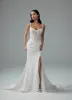 Sophia Tolli "Tyra" Sheath Lace Corset Bridal Gown sold by Terry costa