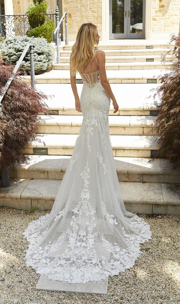 Morilee Bridal "Pascha" Wedding Dress 2624 sold by Terry costa product image thumbnail 2