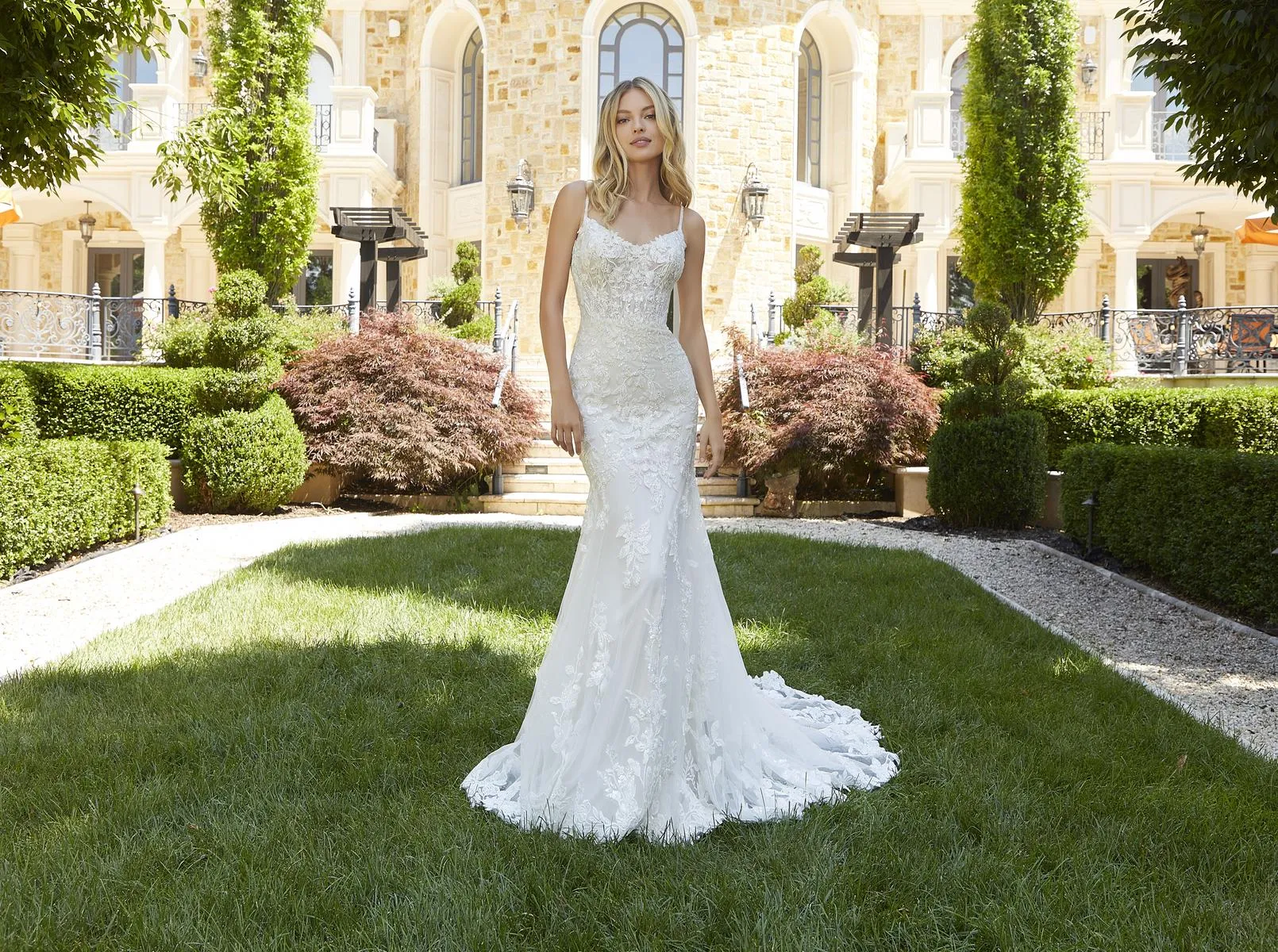 Morilee Bridal "Pascha" Wedding Dress 2624 sold by Terry costa product image thumbnail 4