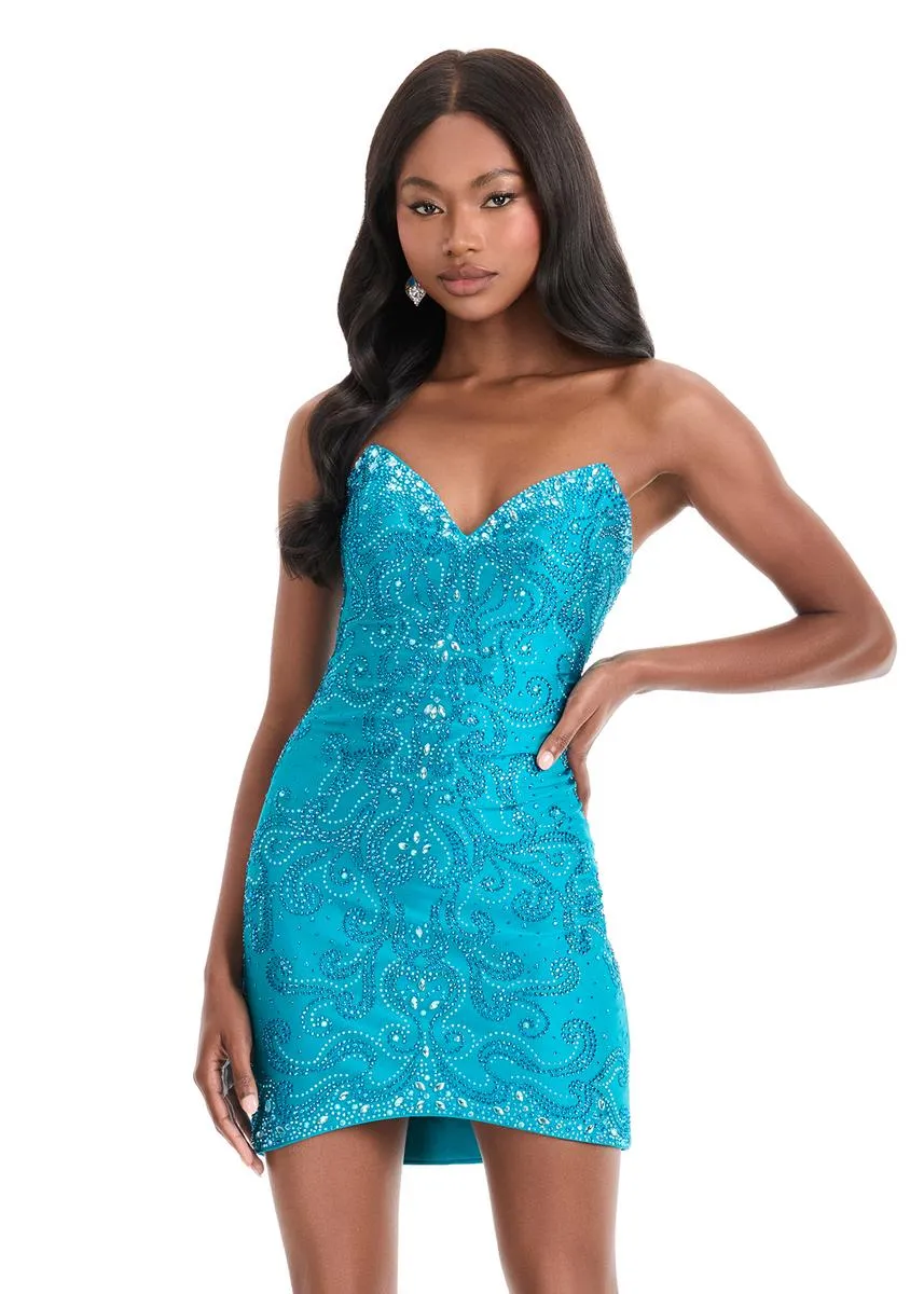 ASHLEYlauren Dress 4862 sold by Terry costa product image thumbnail 3