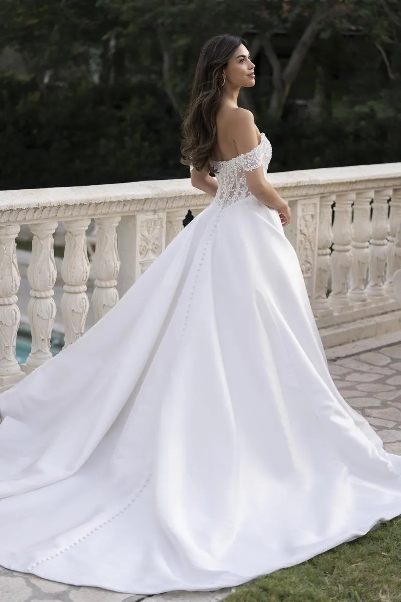 Allure Bridals Romance Dress R3857 sold by Terry costa product image thumbnail 2