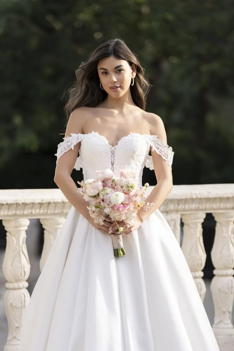 Allure Bridals Romance Dress R3857 sold by Terry costa product image thumbnail 5