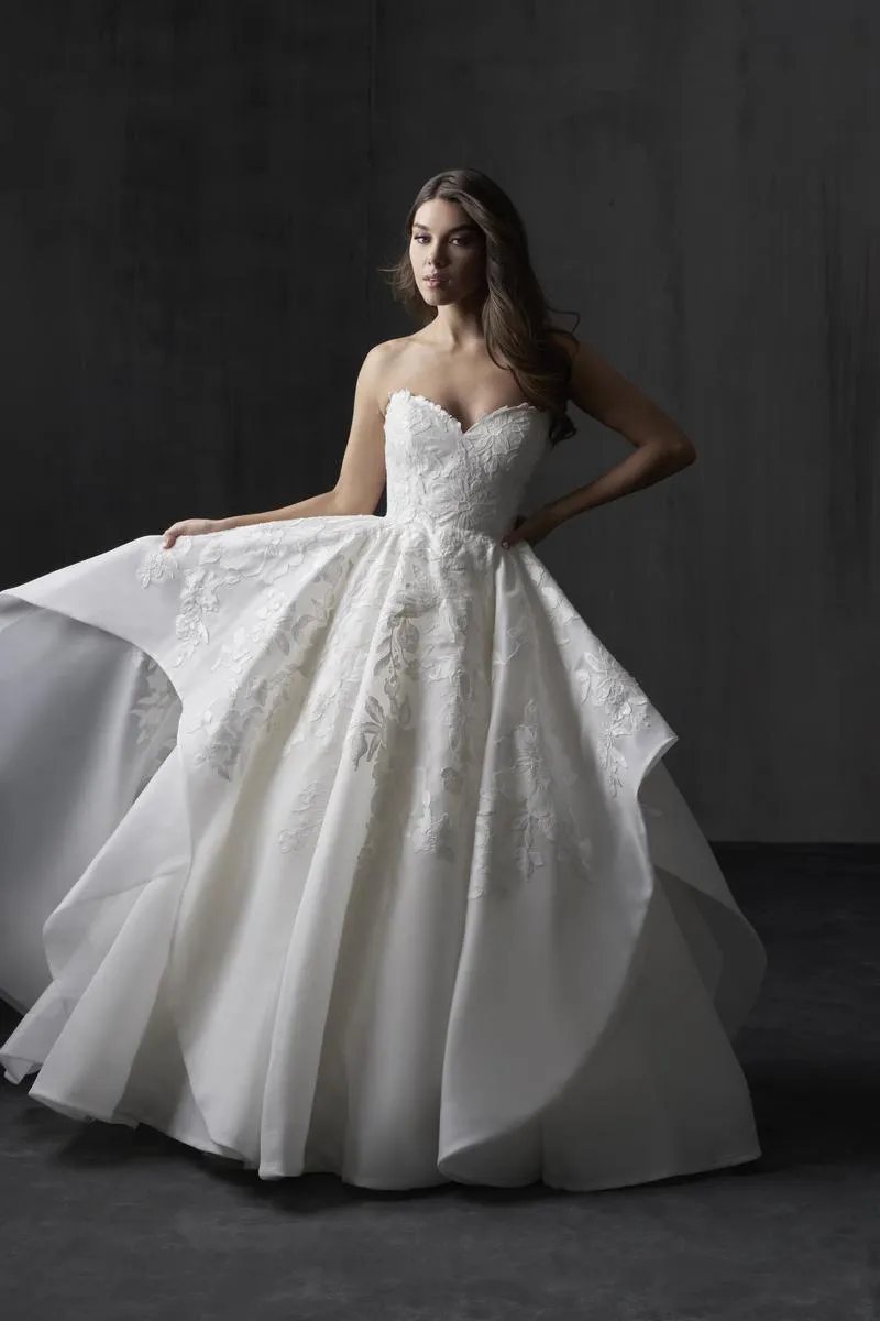 Allure Bridals Couture Dress C780 sold by Terry costa product image thumbnail 3