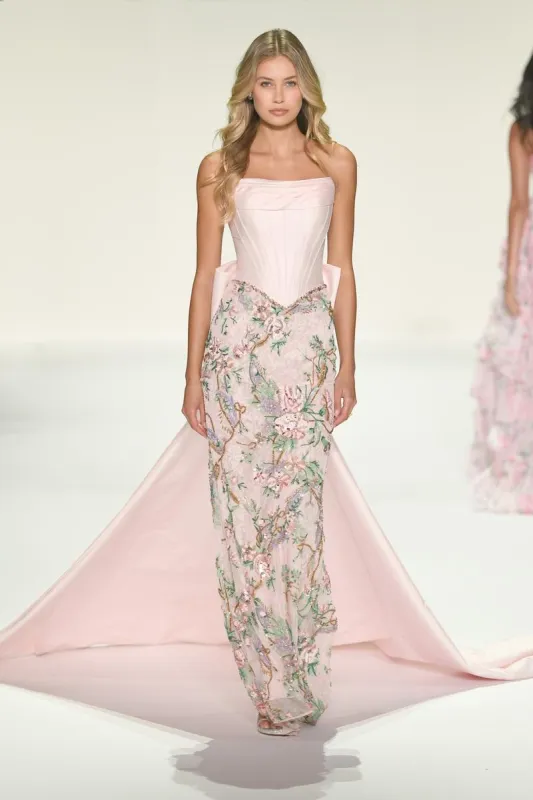 Sherri Hill Basque Waist Corset Prom Dress 57795 sold by Terry costa