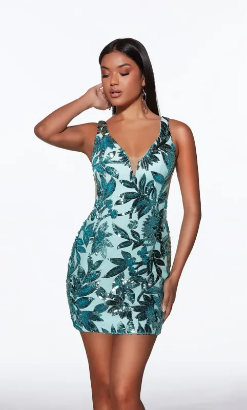 Alyce Paris Homecoming Dress 40014 sold by Terry costa