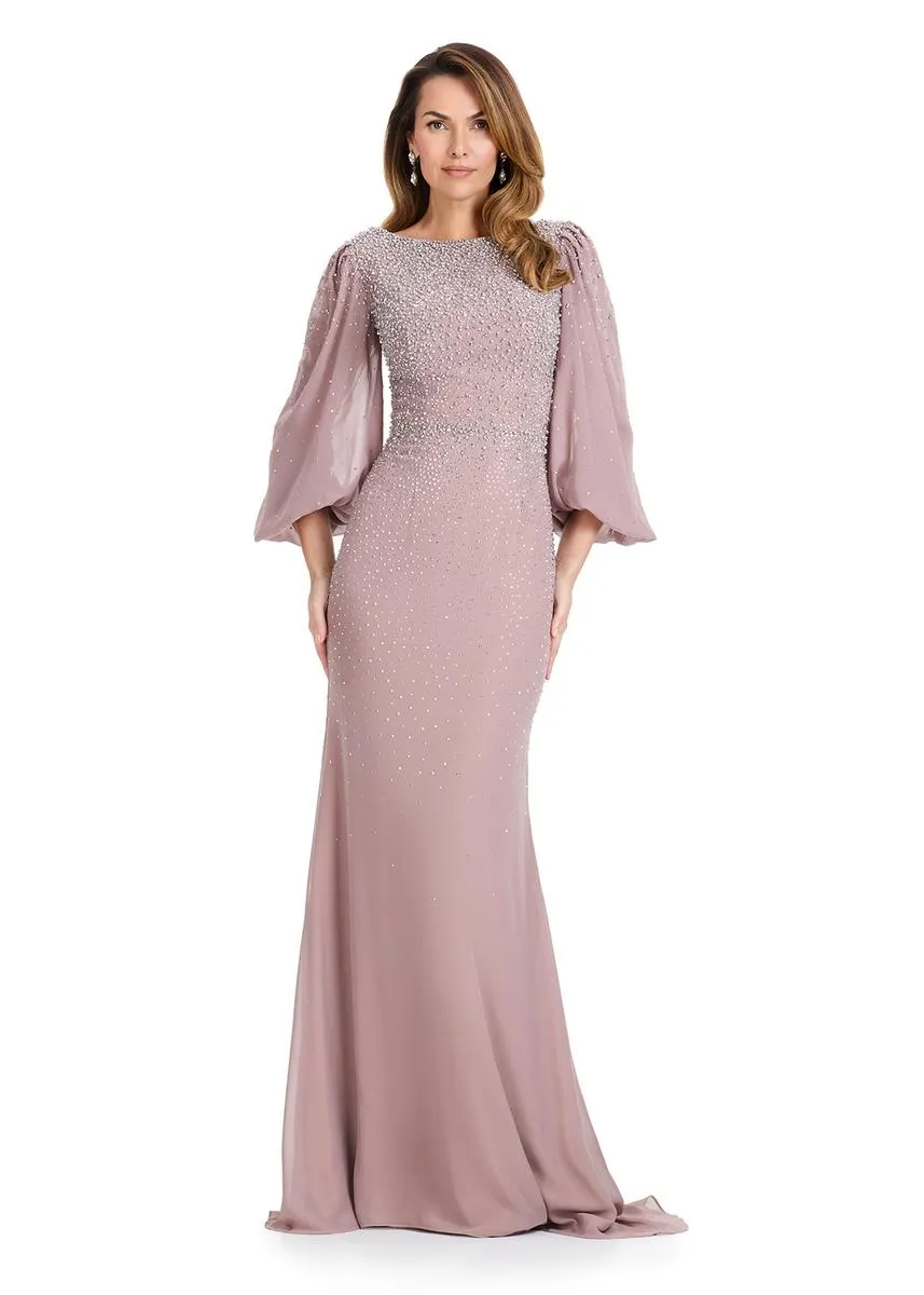 ASHLEYlauren Dress E12106 sold by Terry costa product image thumbnail 3