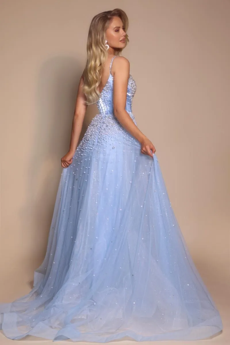 Portia and Scarlett A-Line Prom Dress PS26208 sold by Terry costa product image thumbnail 5