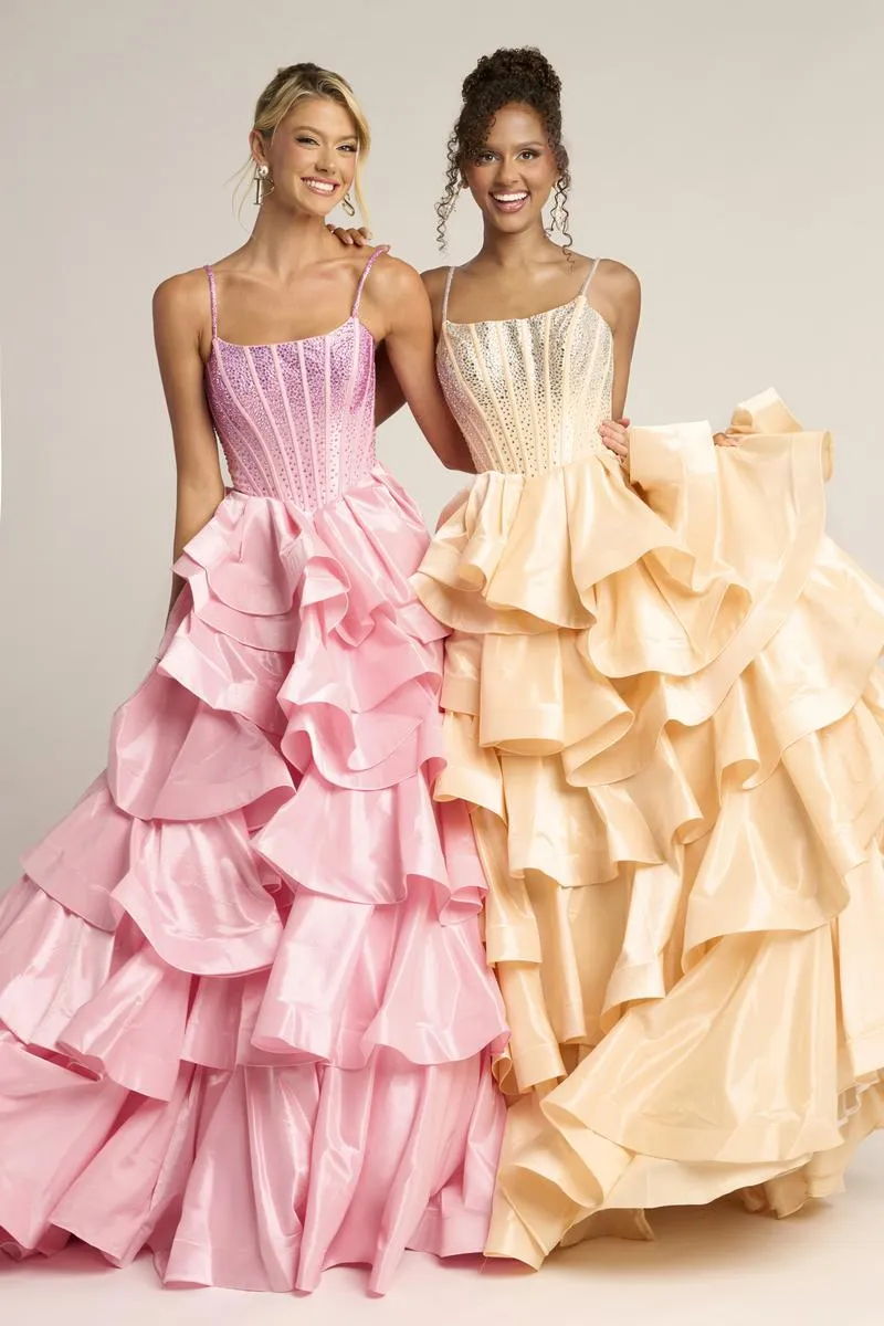 Portia & Scarlett Ballgown Prom Dress PS26253 sold by Terry costa product image thumbnail 4