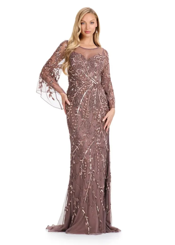 ASHLEYlauren Dress E12105 sold by Terry costa