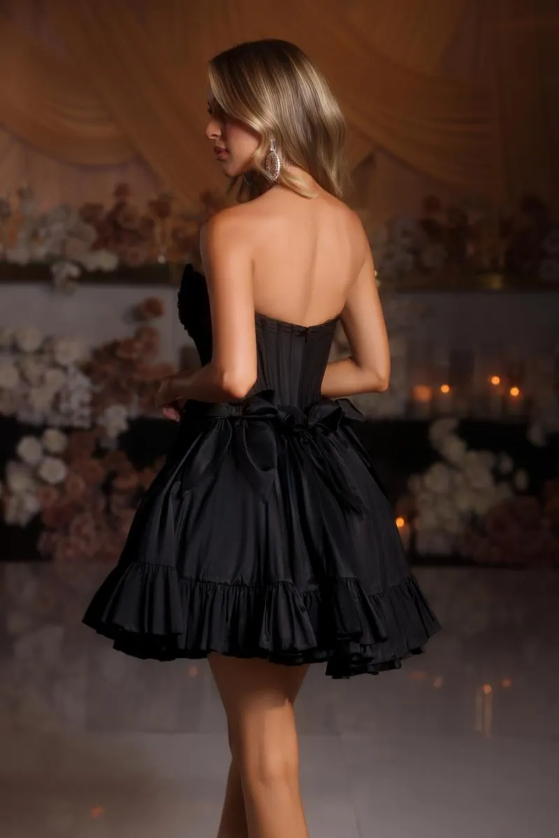 Portia and Scarlett Corset Bow HoCo Dress PS25700 sold by Terry costa product image thumbnail 5