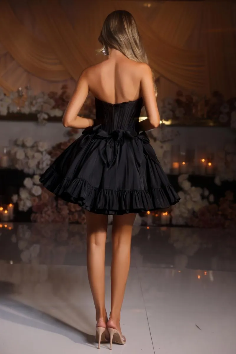 Portia and Scarlett Corset Bow HoCo Dress PS25700 sold by Terry costa product image thumbnail 4