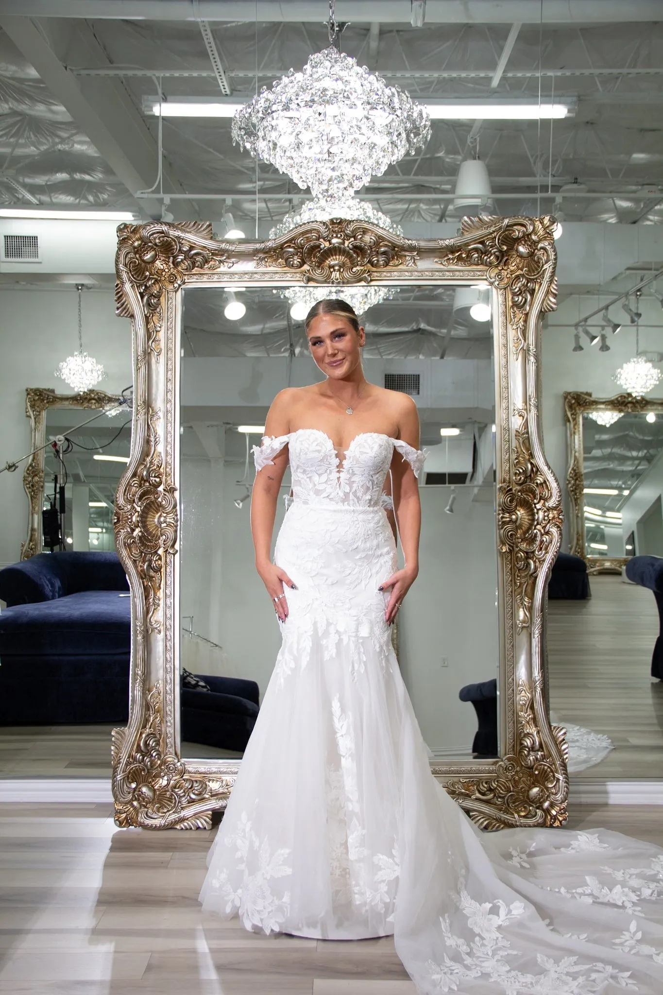 Allure One of a Kind Bridal Gown OOAK113 sold by Terry costa product image thumbnail 2