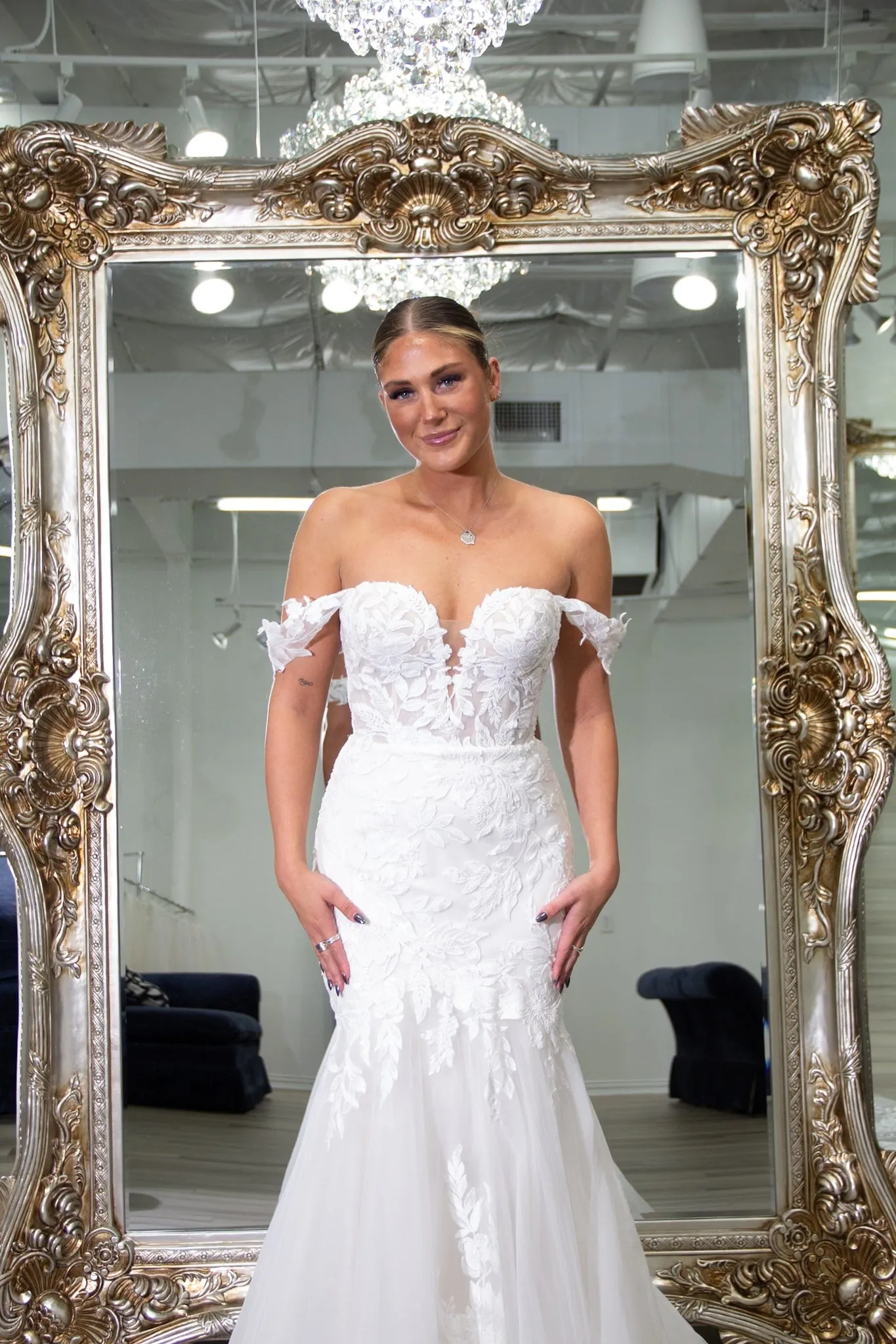 Allure One of a Kind Bridal Gown OOAK113 sold by Terry costa product image thumbnail 3