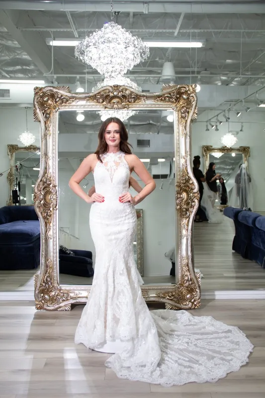 Allure One of a Kind Bridal Gown OOAK116 sold by Terry costa