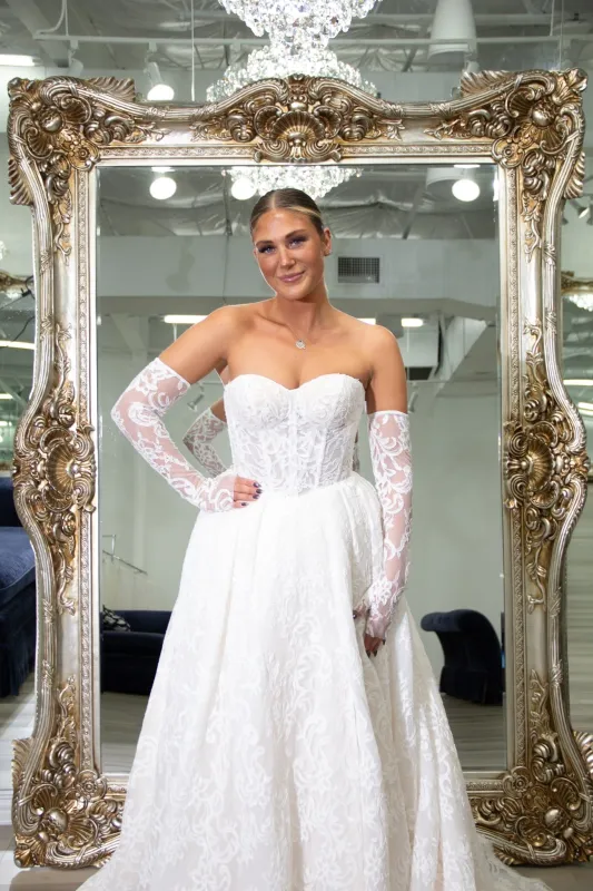 Allure One of a Kind Bridal Gown OOAK127 sold by Terry costa