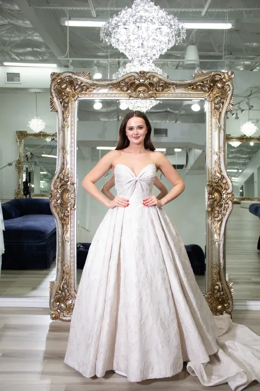 Allure One of a Kind Bridal Gown OOAK129 sold by Terry costa