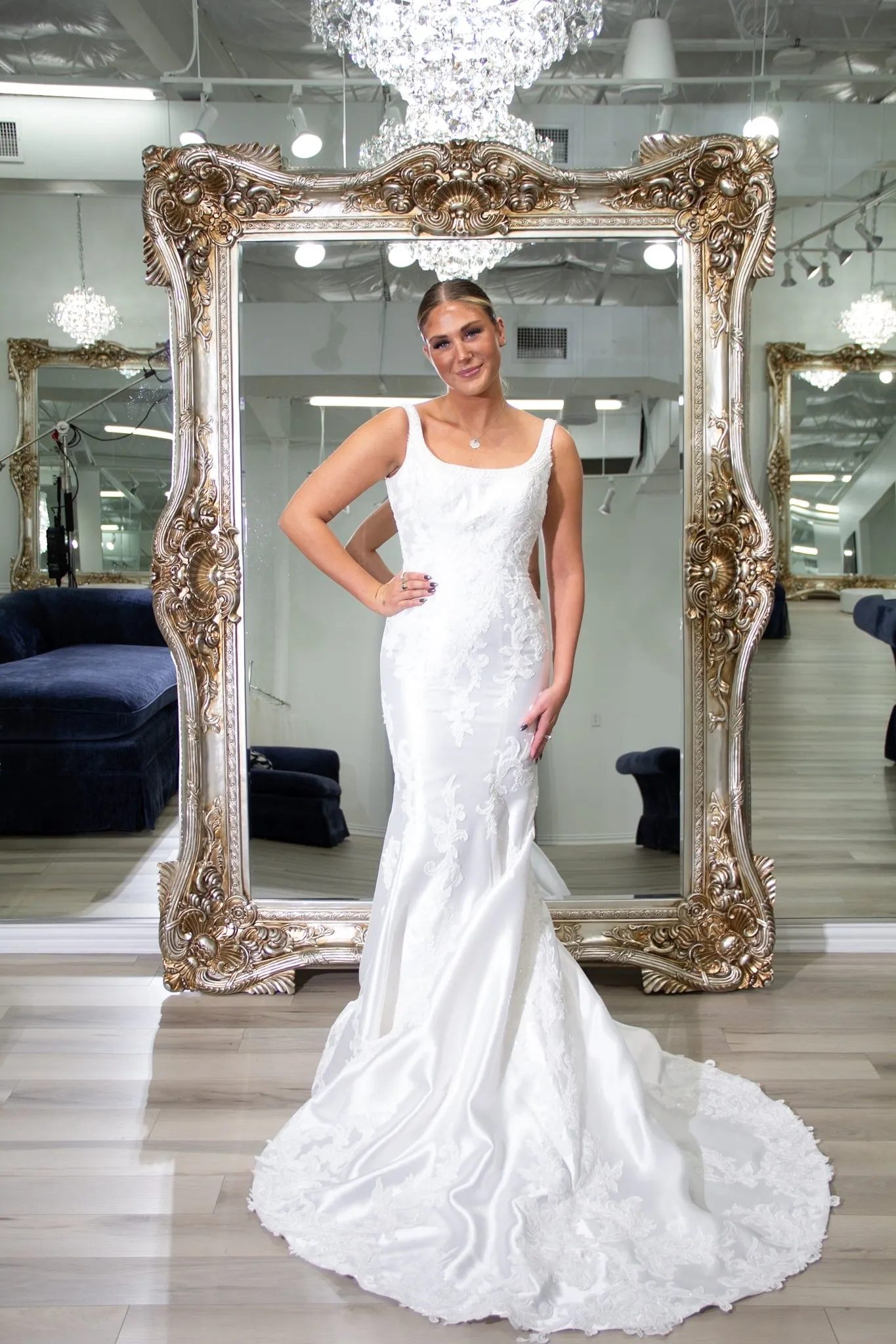 ALlure One of a Kind Bridal Gown OOAK132 sold by Terry costa