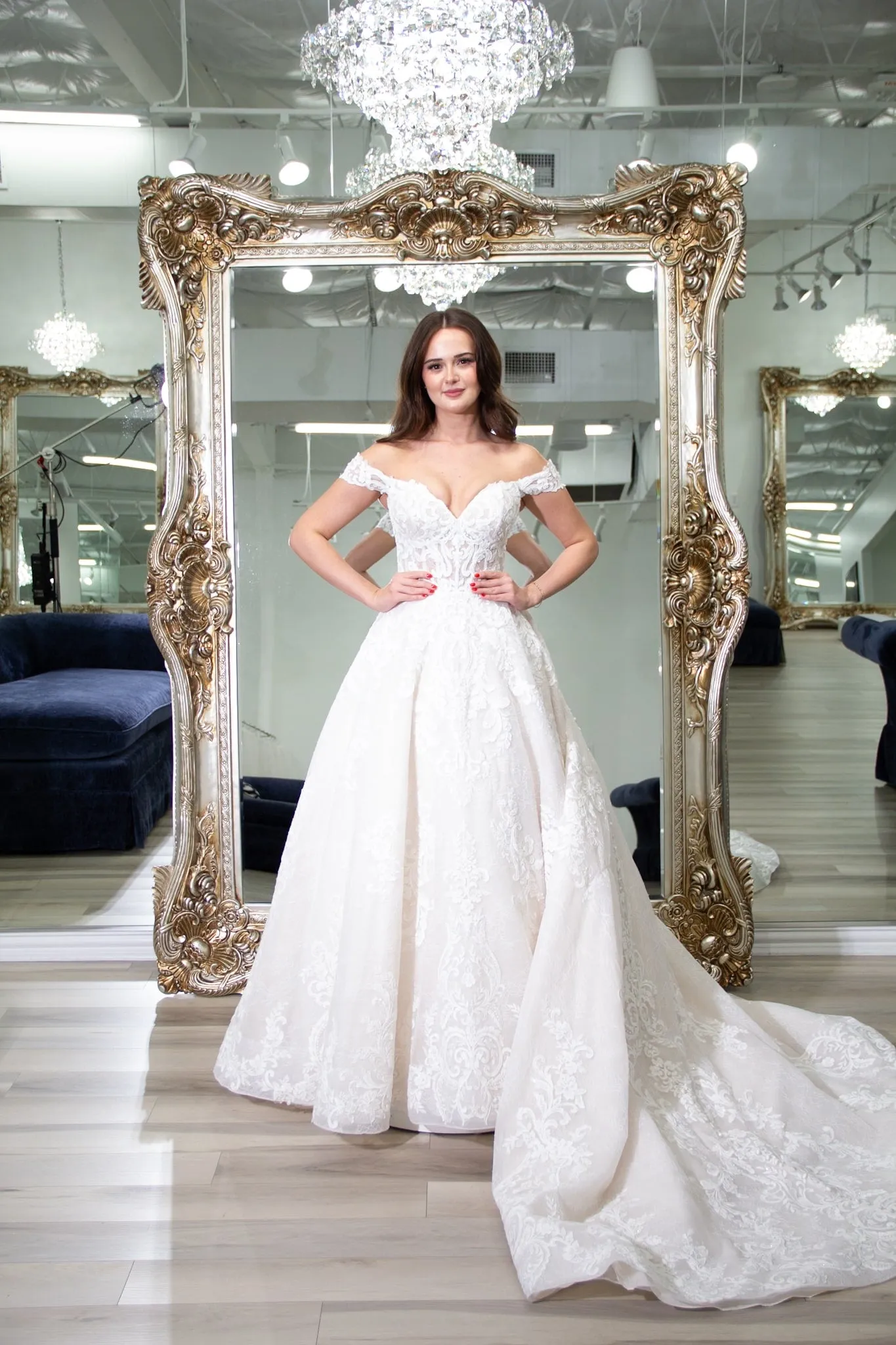 Allure One of a Kind Bridal Gown OOAK135 sold by Terry costa