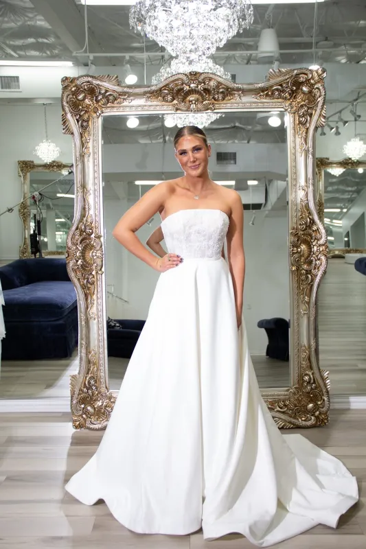 Allure One of a Kind Bridal Gown OOAK136 sold by Terry costa