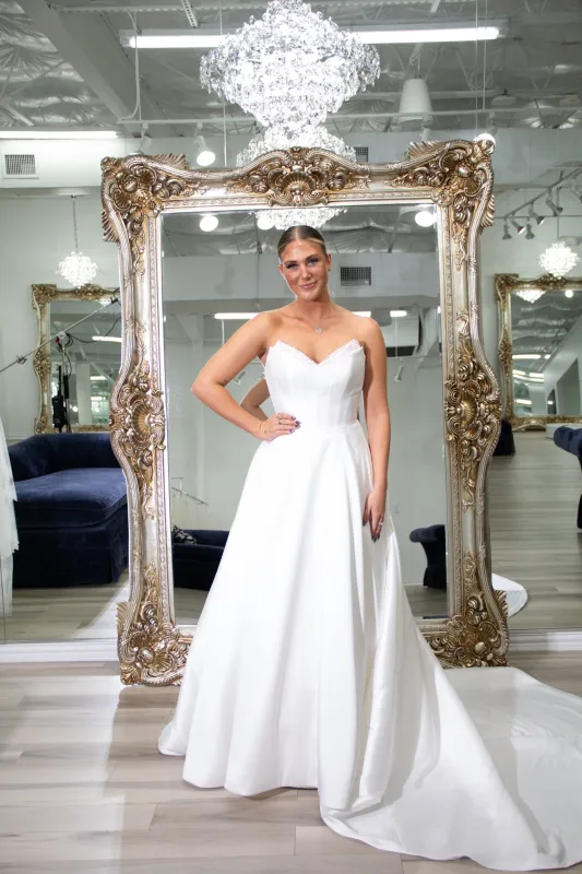 Maggie Sottero One of a Kind Bridal Gown OOAK140 sold by Terry costa