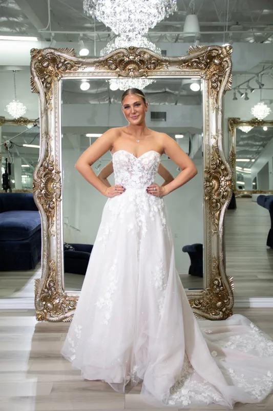 Maggie Sottero One of a Kind Bridal Gown OOAK142 sold by Terry costa