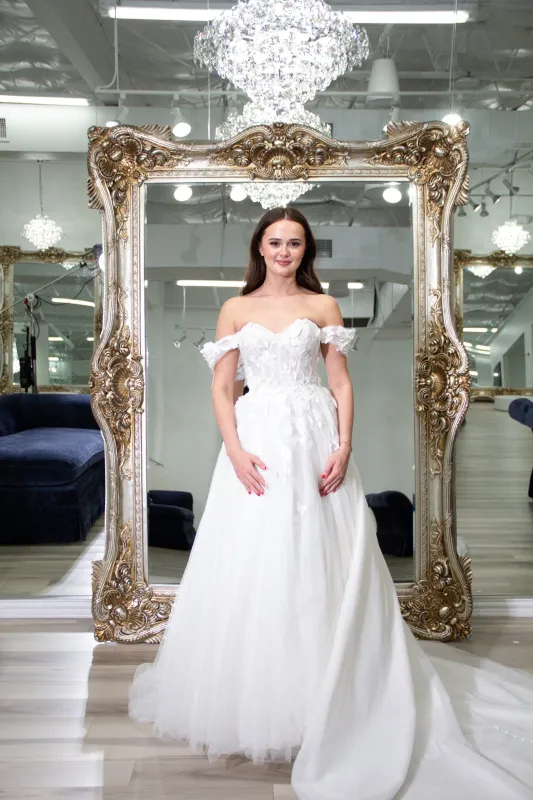 Allure One of a Kind Bridal Gown OOAK143 sold by Terry costa