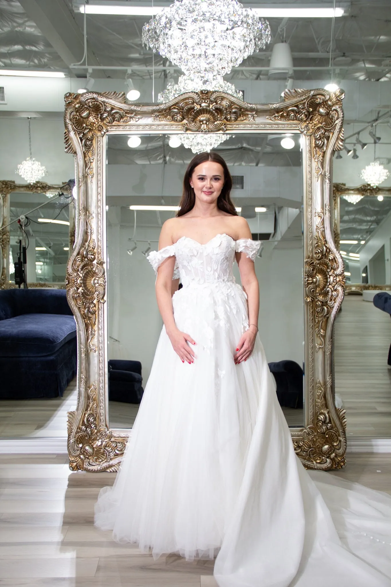 Allure One of a Kind Bridal Gown OOAK143 sold by Terry costa