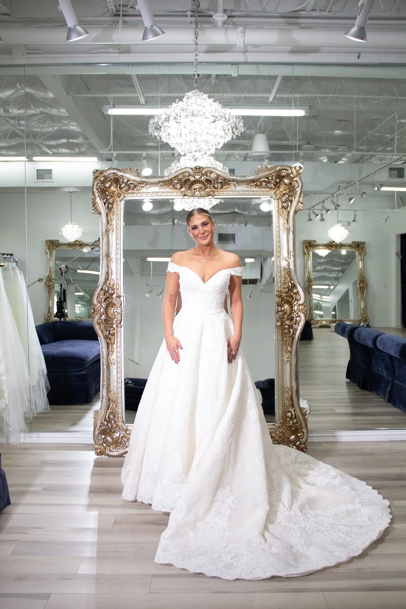 Allure One of a Kind Bridal Gown OOAK146 sold by Terry costa