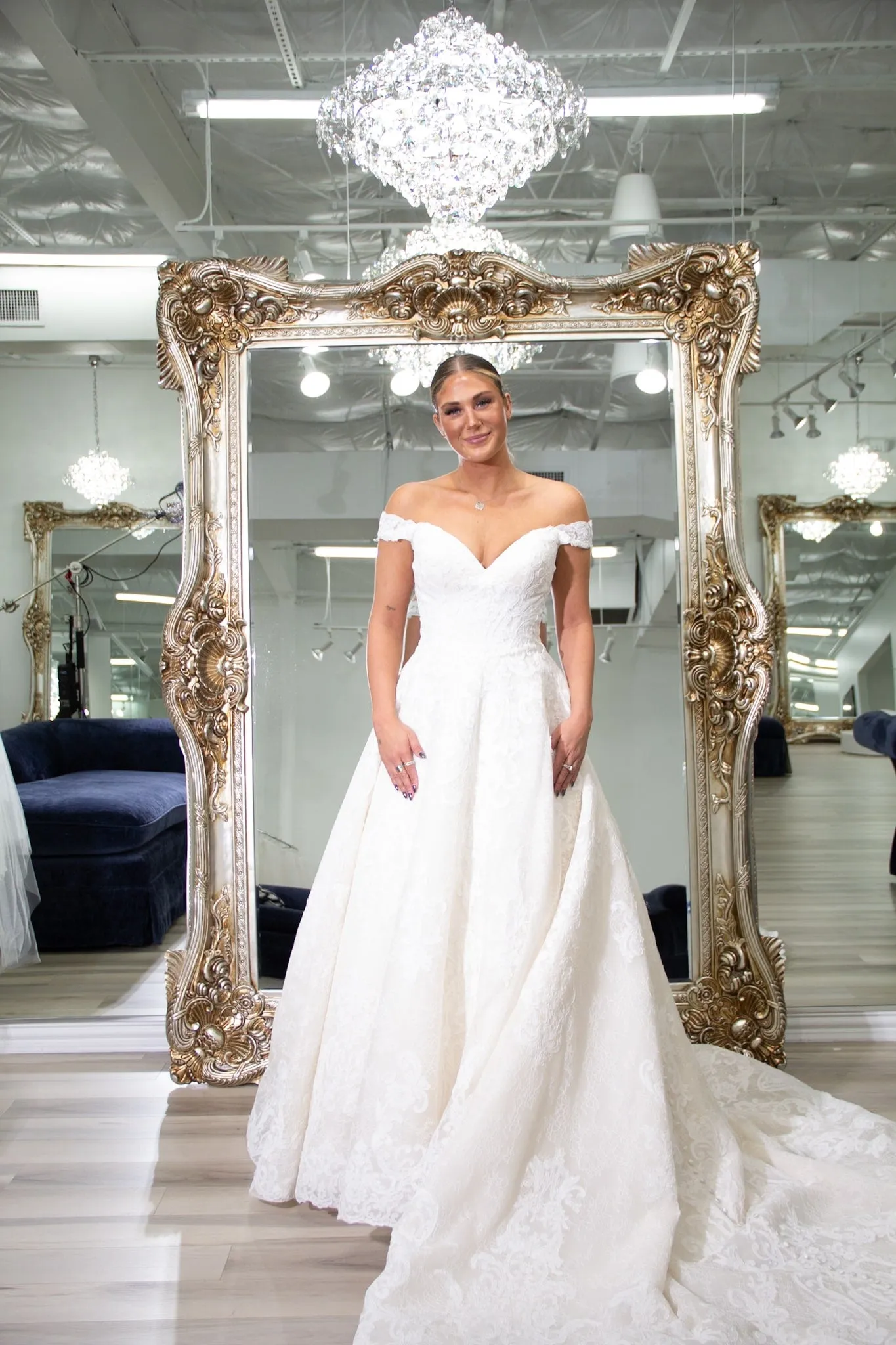 Allure One of a Kind Bridal Gown OOAK146 sold by Terry costa product image thumbnail 4