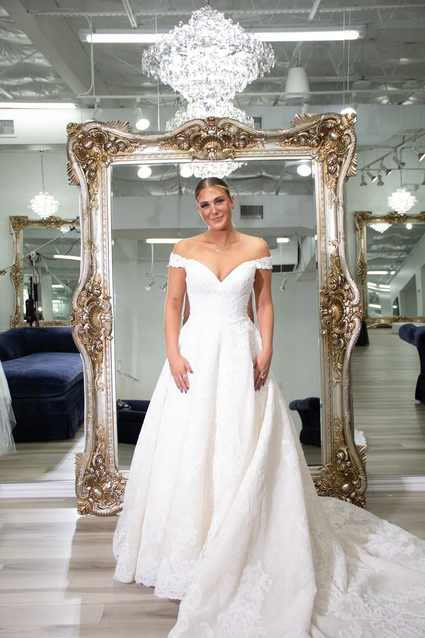 Allure One of a Kind Bridal Gown OOAK146 sold by Terry costa product image thumbnail 3