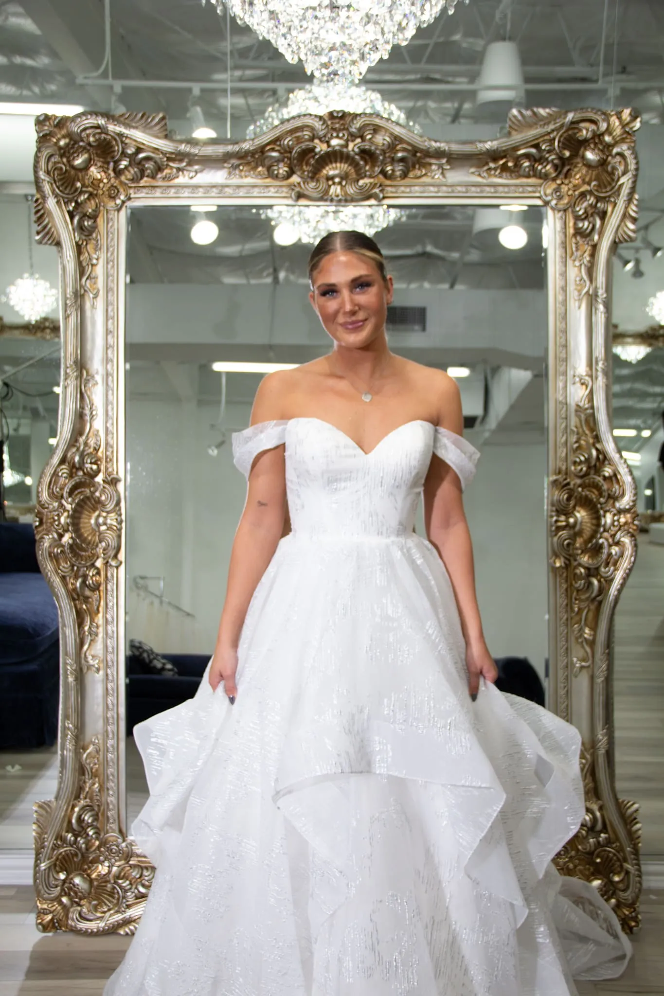 Allure One of a Kind Bridal Gown OOAK153 sold by Terry costa product image thumbnail 2