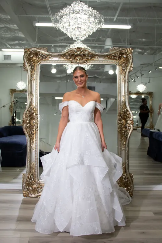 Allure One of a Kind Bridal Gown OOAK153 sold by Terry costa
