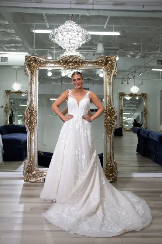 Allure One of a Kind Bridal Gown OOAK152 sold by Terry costa