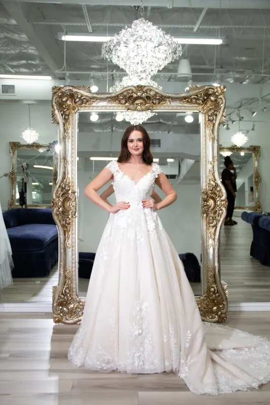 Allure One of a Kind Bridal Gown OOAK156 sold by Terry costa