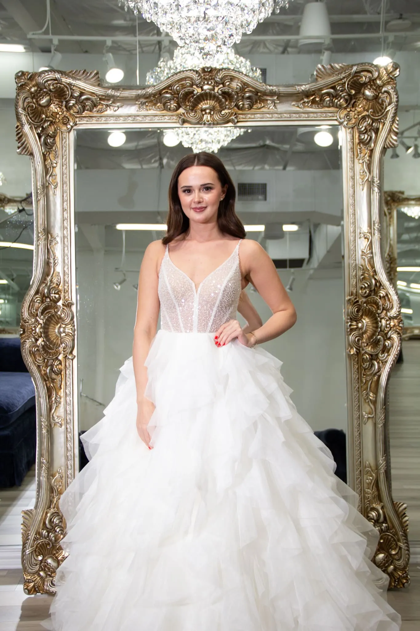 Allure One of a Kind Bridal Gown OOAK155 sold by Terry costa product image thumbnail 3