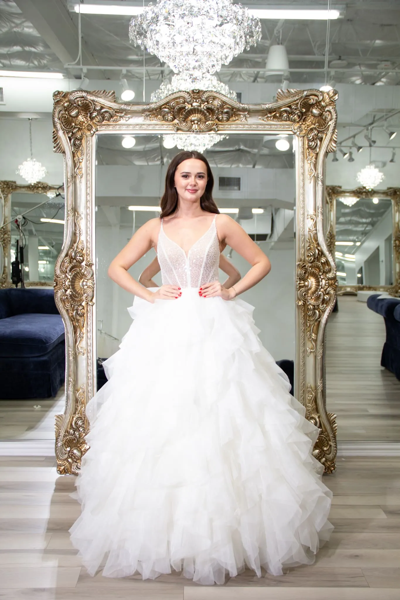 Allure One of a Kind Bridal Gown OOAK155 sold by Terry costa product image thumbnail 2