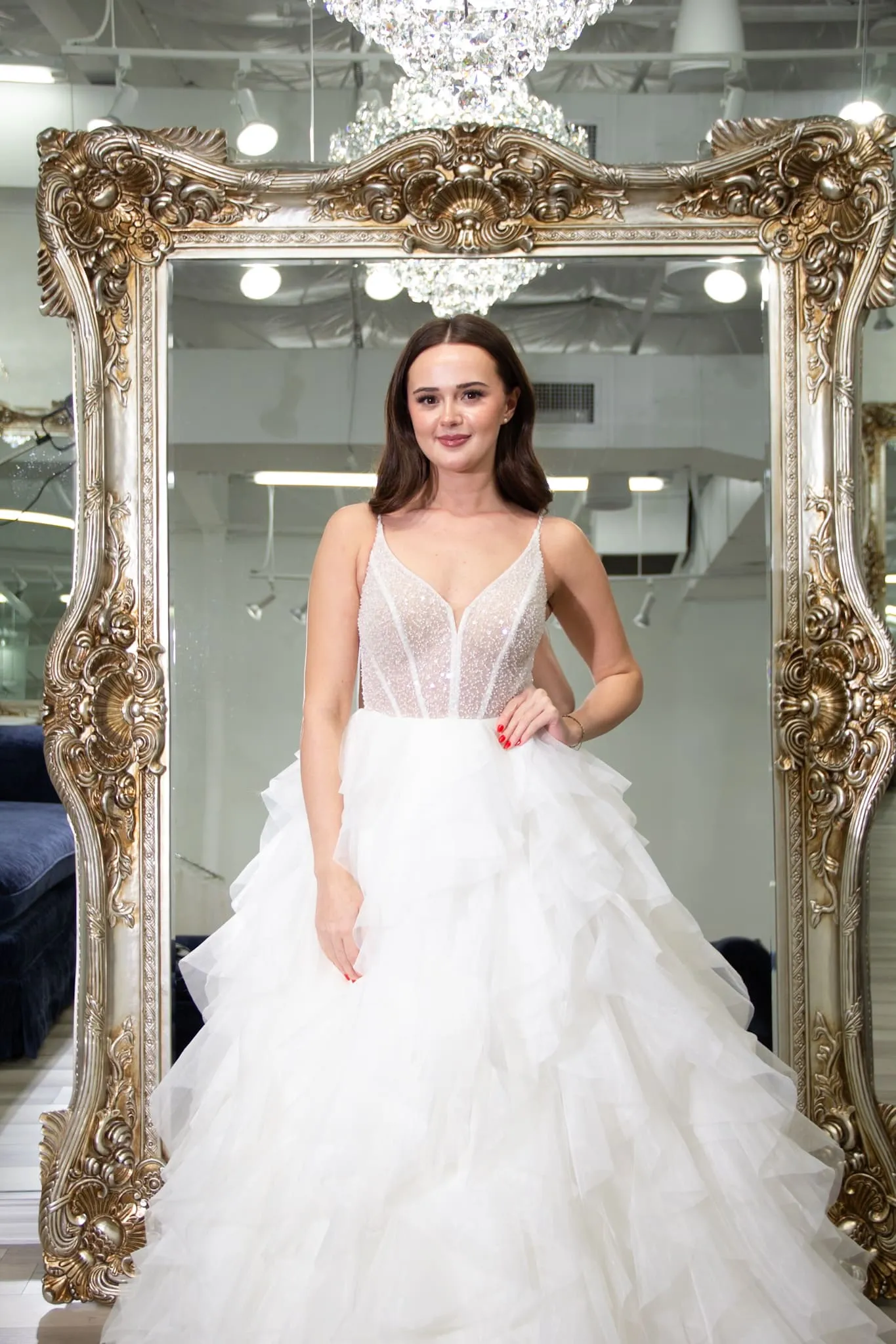 Allure One of a Kind Bridal Gown OOAK155 sold by Terry costa