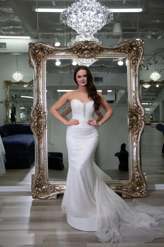 Maggie Sottero One of a Kind Bridal Gown OOAK160 sold by Terry costa