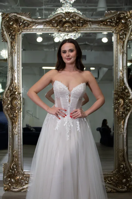 Maggie Sottero One of a Kind Bridal Gown OOAK163 sold by Terry costa