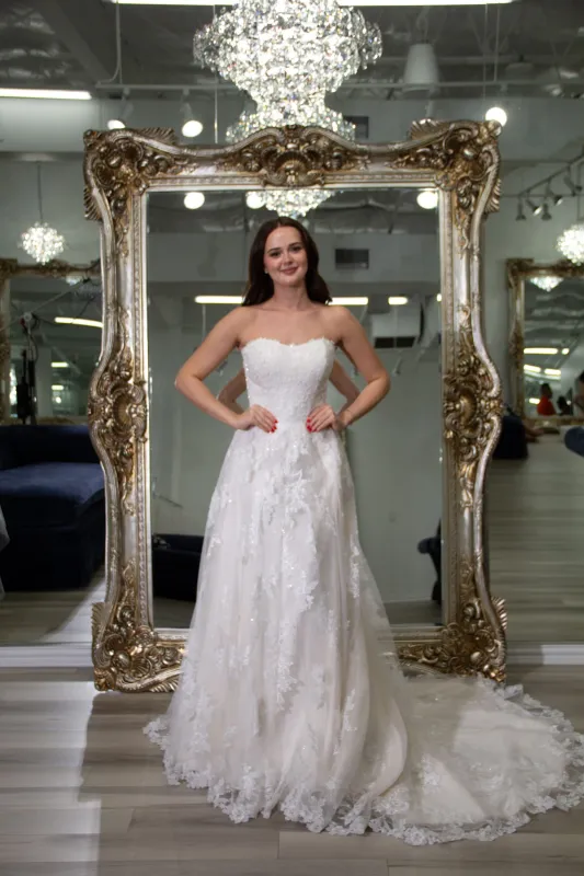 Maggie Sottero One of a Kind Bridal Gown OOAK164 sold by Terry costa