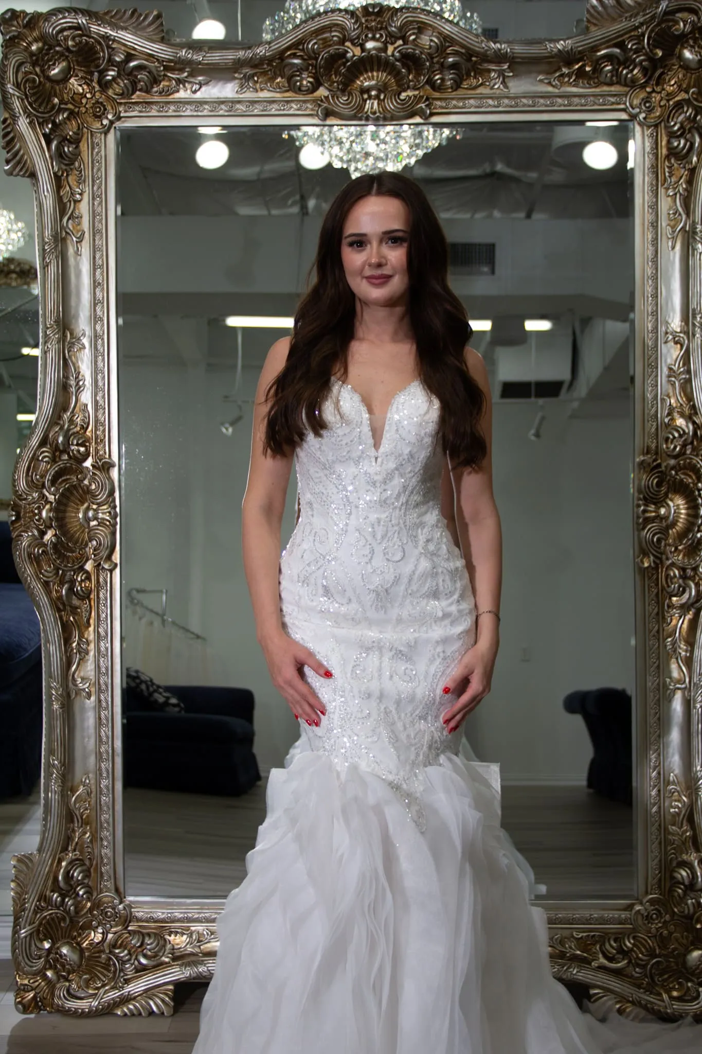 Maggie Sottero One of a Kind Bridal Gown OOAK166 sold by Terry costa product image thumbnail 2