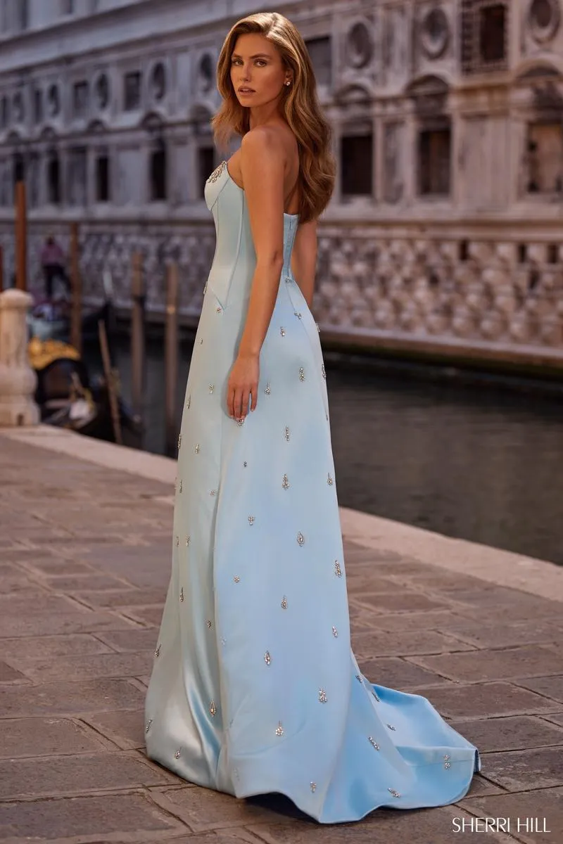 Sherri Hill Embellished Corset Prom Dress 57584 sold by Terry costa product image thumbnail 2