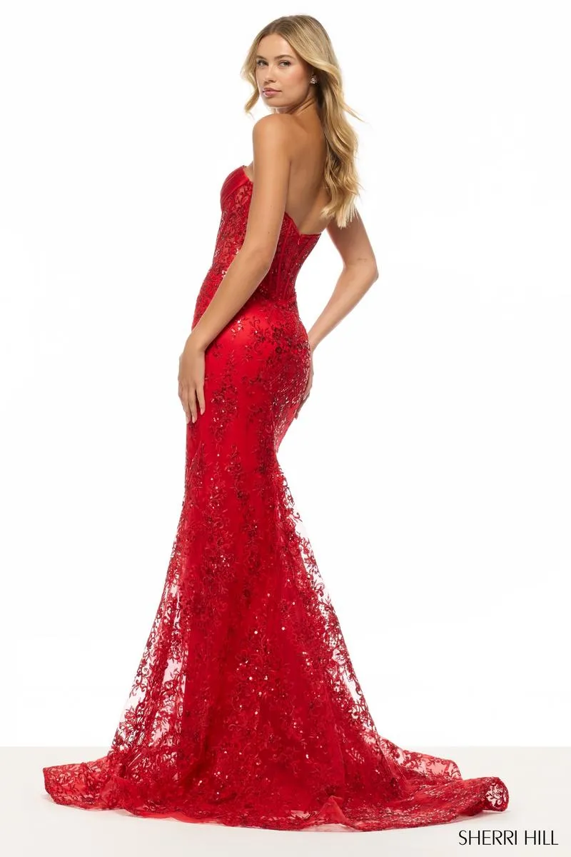 Sherri Hill Dress 57645 sold by Terry costa product image thumbnail 2