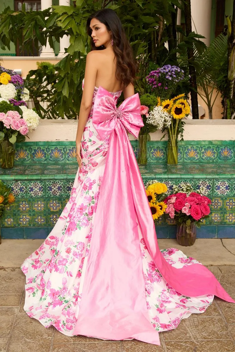 Ava Presley Oversize Bow Mermaid Prom Dress 42244 sold by Terry costa