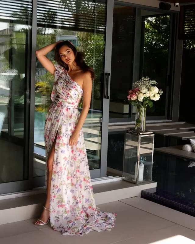 Ava Presley One Shoulder A-Line Prom Dress 42237 sold by Terry costa product image thumbnail 5